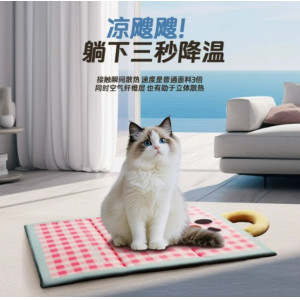 宠物冰垫、夏天狗狗凉垫、睡觉垫子、防水狗窝猫窝
