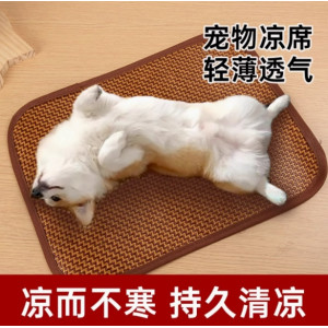 宠物藤编凉席