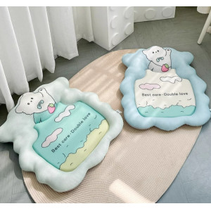 狗窝四季通用凉感靠垫沙发宠物窝泰迪可拆洗狗垫子猫窝深度睡眠窝