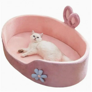 狗窝四季通用可拆洗中小型犬泰迪窝宠物公主狗床沙发猫窝夏天凉窝