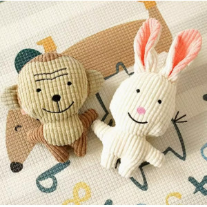 狗狗玩具发声耐咬磨牙 毛绒狗玩具 猫玩具 宠物玩具