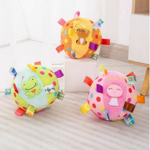 狗狗玩具球发声，泰迪柴犬柯基博美磨牙解闷毛绒球，宠物耐咬消耗体力