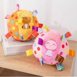 狗狗玩具球发声，泰迪柴犬柯基博美磨牙解闷毛绒球，宠物耐咬消耗体力